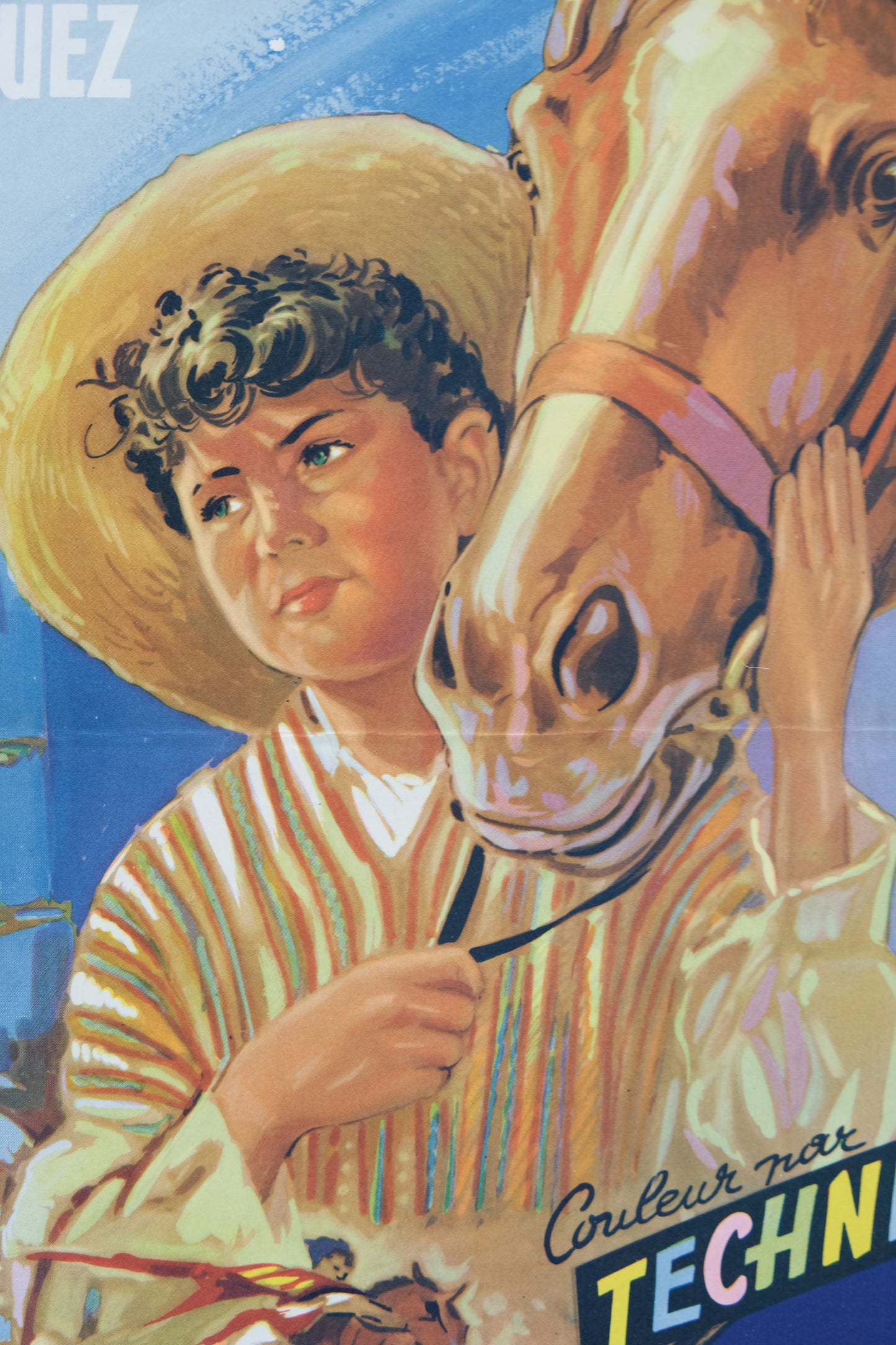 Walt DISNEY : La revanche de Pablito - Affiche originale en couleurs