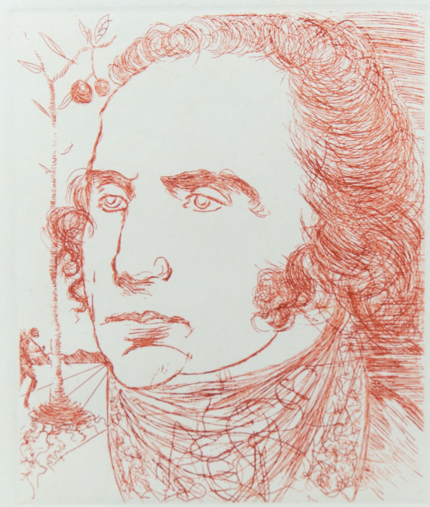 Salvador DALI : George WASHINGTON - Gravure originale signée