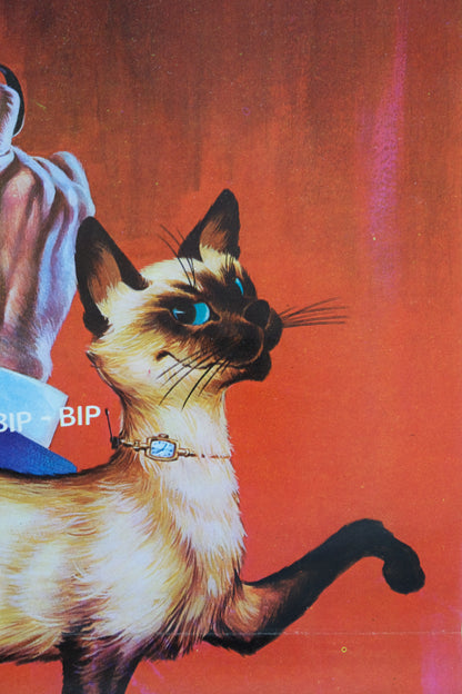 Walt DISNEY : FBI Operazione Gatto - Affiche originale en couleurs