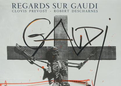 Salvador DALI : Emergency Cathedrale : Gaudi - Lithographie originale signée