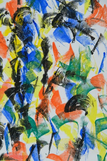 Françoise GALLE - Nuée noire - Pastel signé