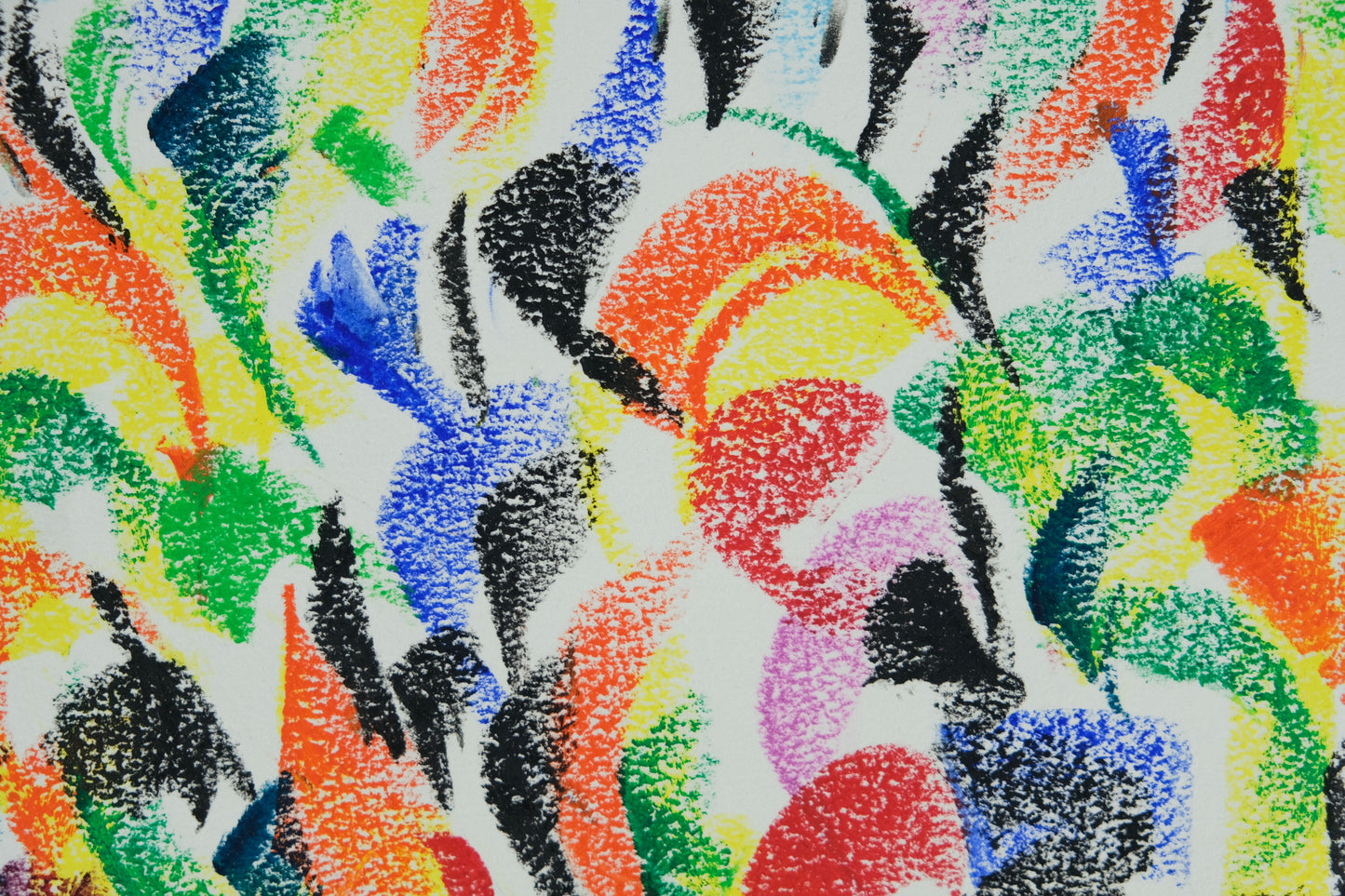 Françoise GALLE - Brume solaire - Pastel signé