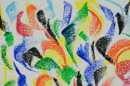 Françoise GALLE - Brume solaire - Pastel signé