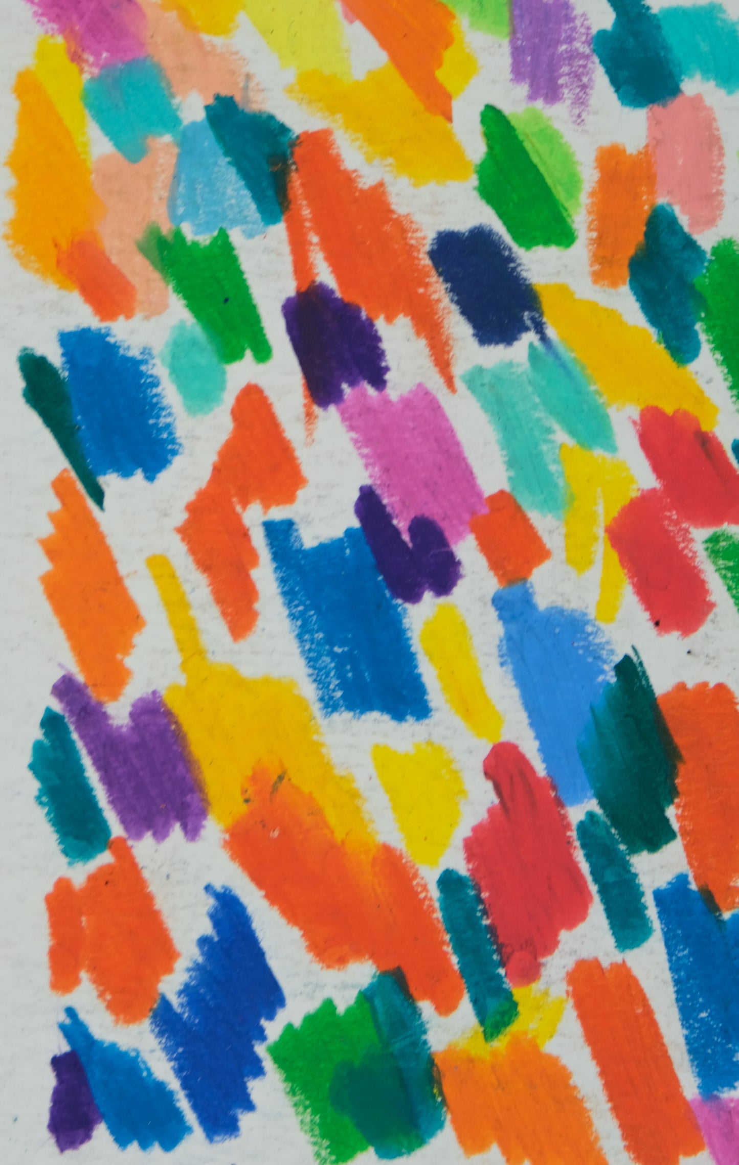 Françoise GALLE : Pixel poétique - Pastel signé