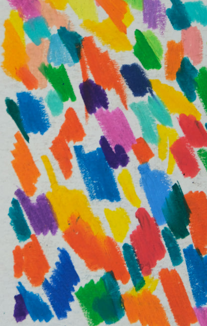 Françoise GALLE : Pixel poétique - Pastel signé