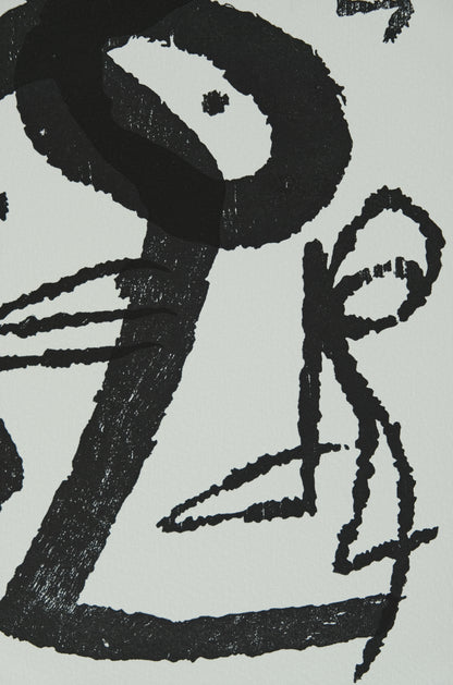 Joan MIRO : Composition surréaliste - Gravure originale
