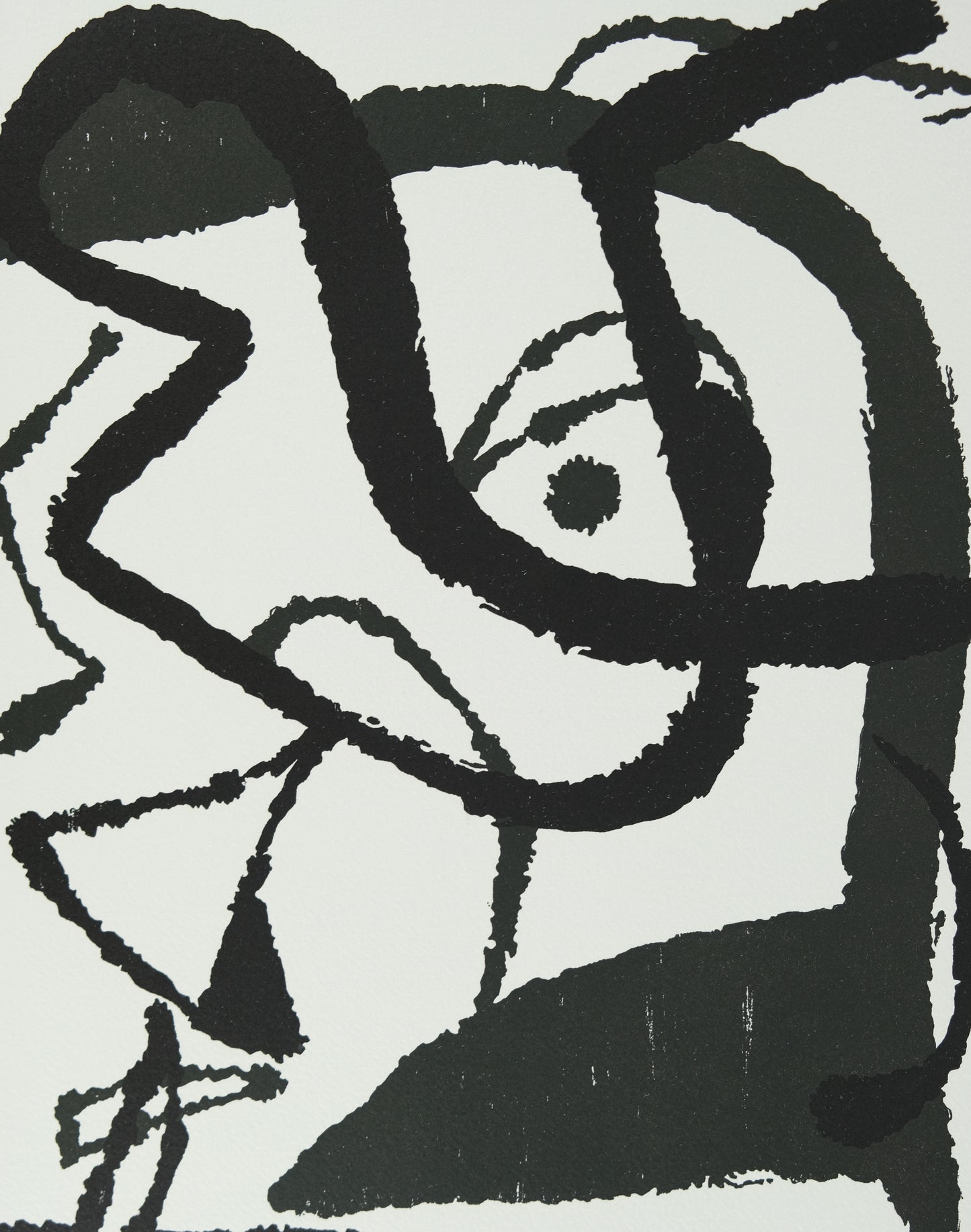 Joan MIRO : Femme et oiseau - Gravure originale