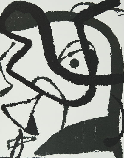 Joan MIRO : Femme et oiseau - Gravure originale