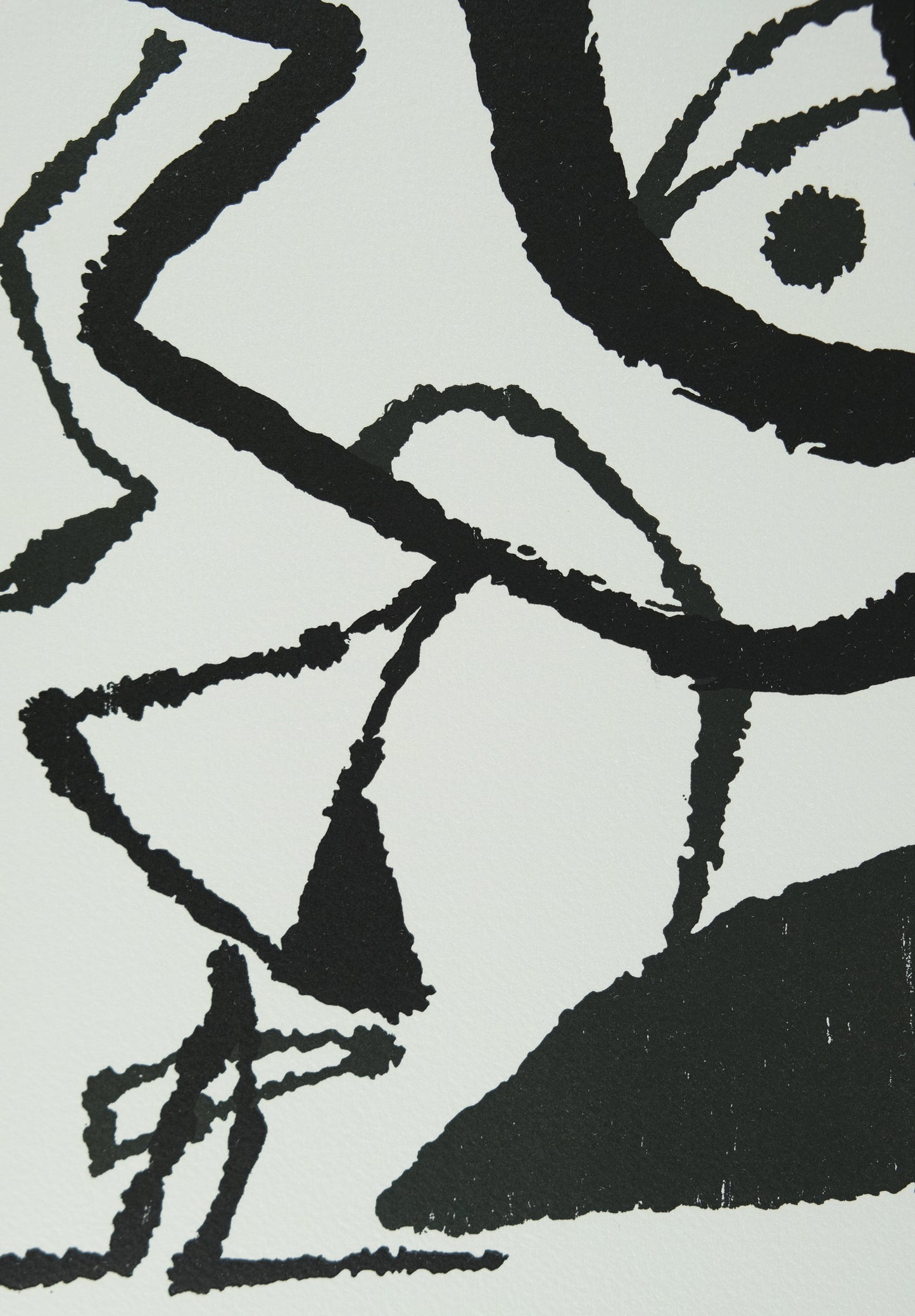 Joan MIRO : Femme et oiseau - Gravure originale