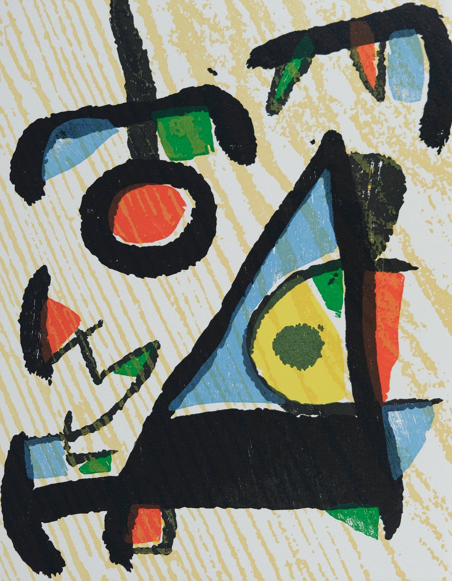 Joan MIRO : Equinoxe - Gravure originale en couleurs