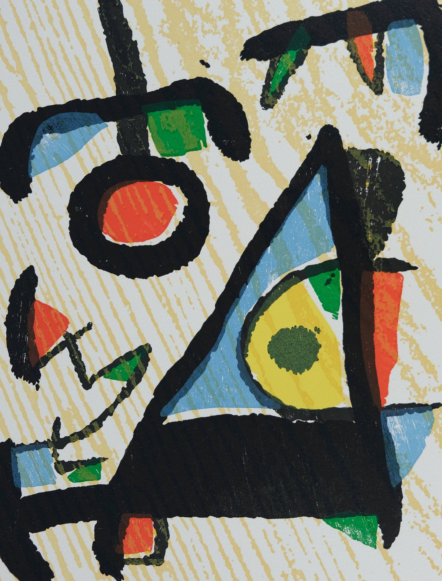 Joan MIRO : Equinoxe - Gravure originale en couleurs