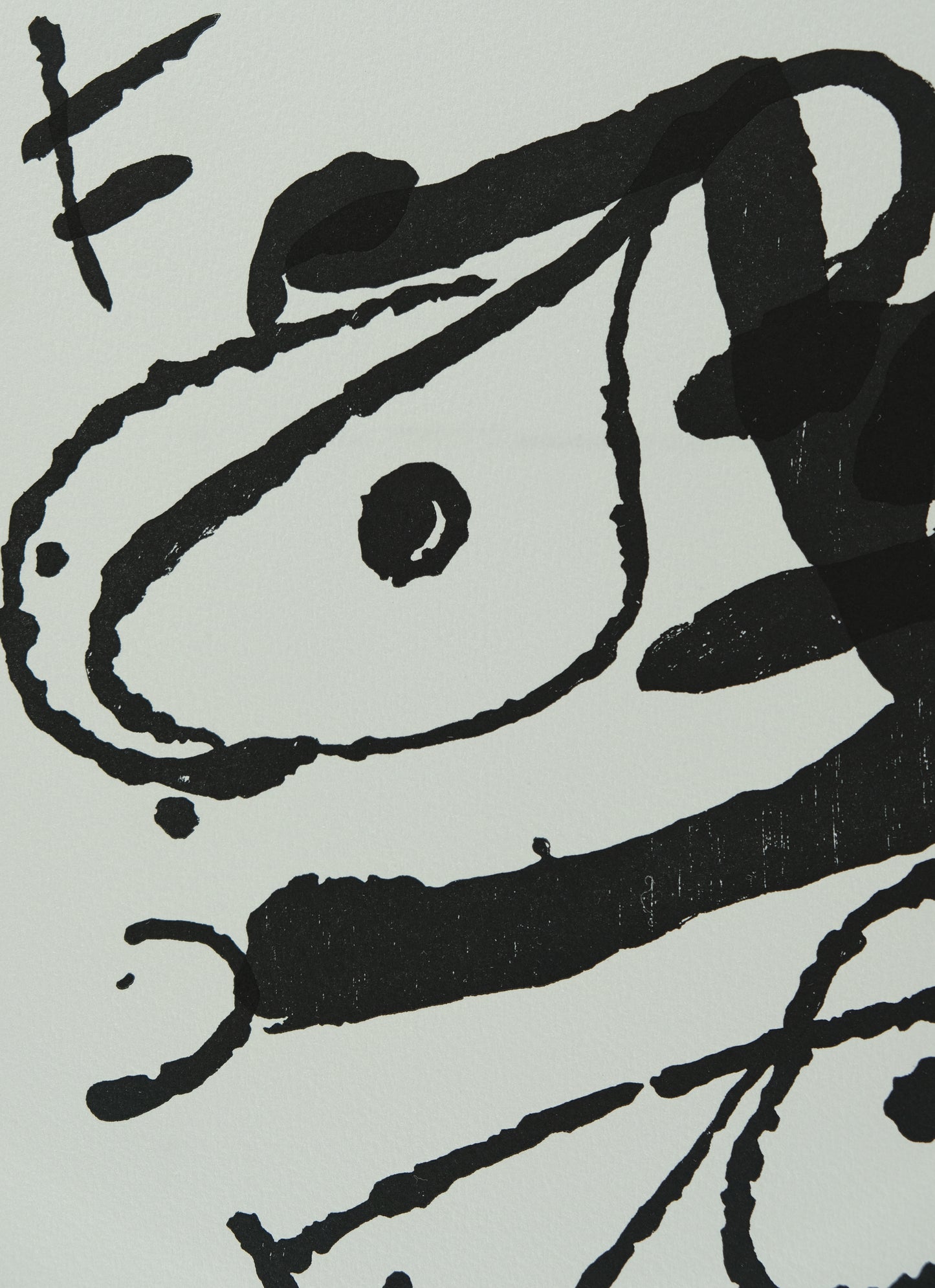 Joan MIRO : Personnage surréaliste - Gravure originale