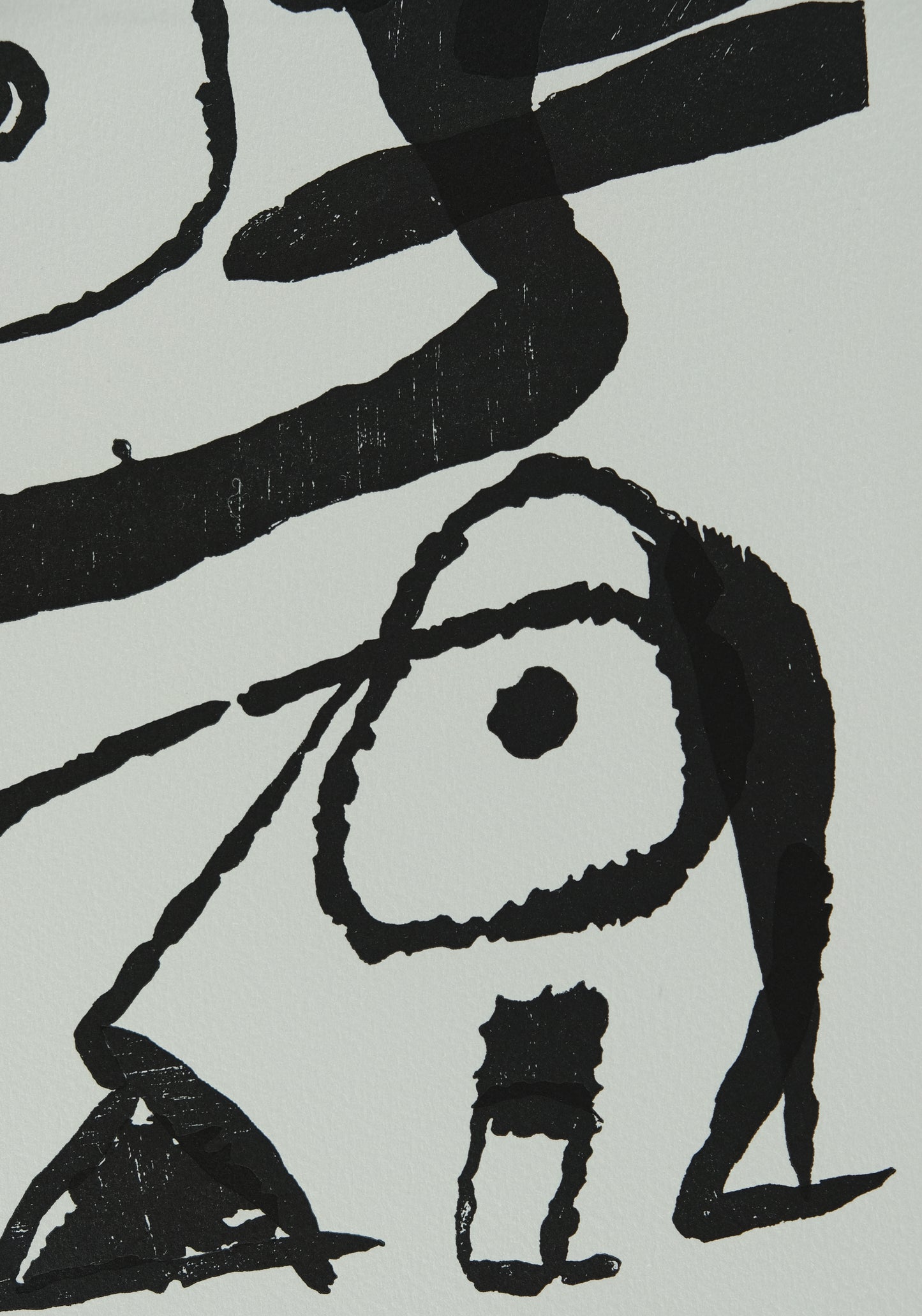 Joan MIRO : Personnage surréaliste - Gravure originale