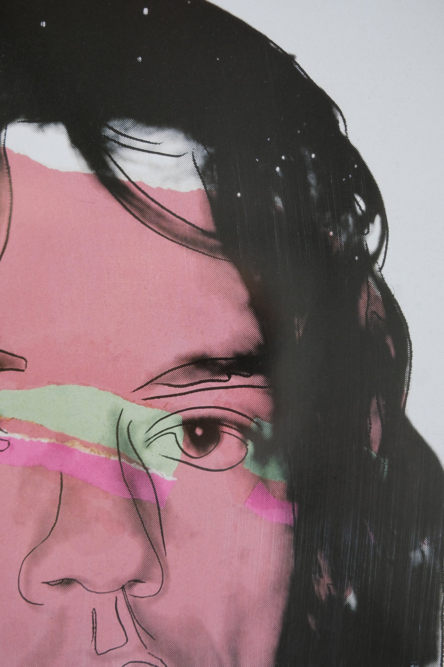 Andy WARHOL : Mick Jagger - Affiche originale en couleurs
