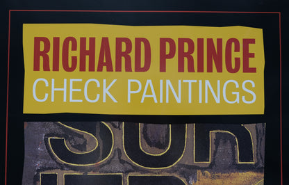 Richard PRINCE : Check paintings - Affiche originale