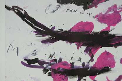 Cy TWOMBLY : Naumackia - Affiche originale