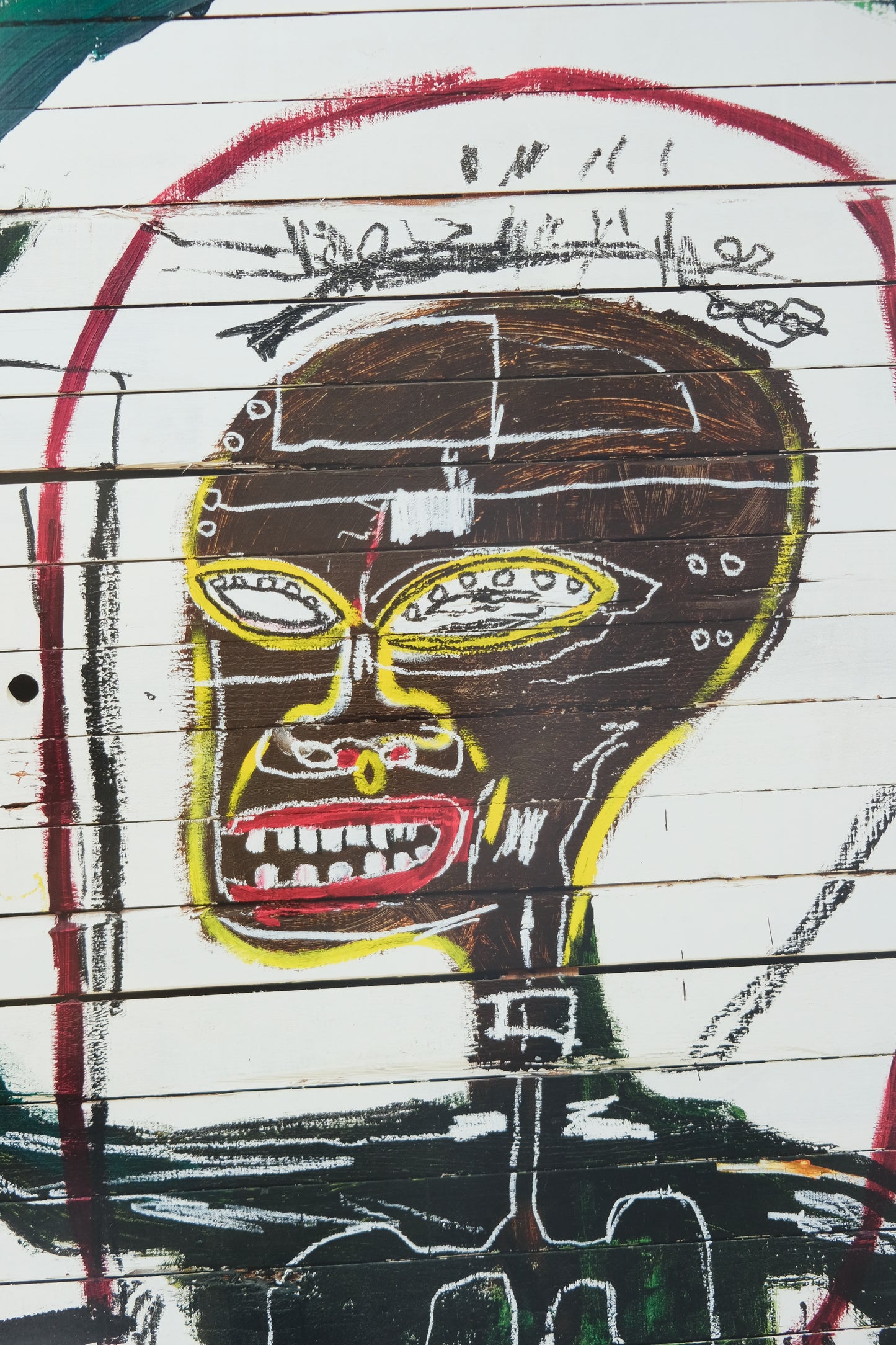 Jean Michel BASQUIAT : Flexible - Affiche originale en couleurs