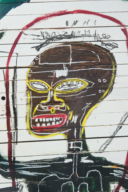 Jean Michel BASQUIAT : Flexible - Affiche originale en couleurs