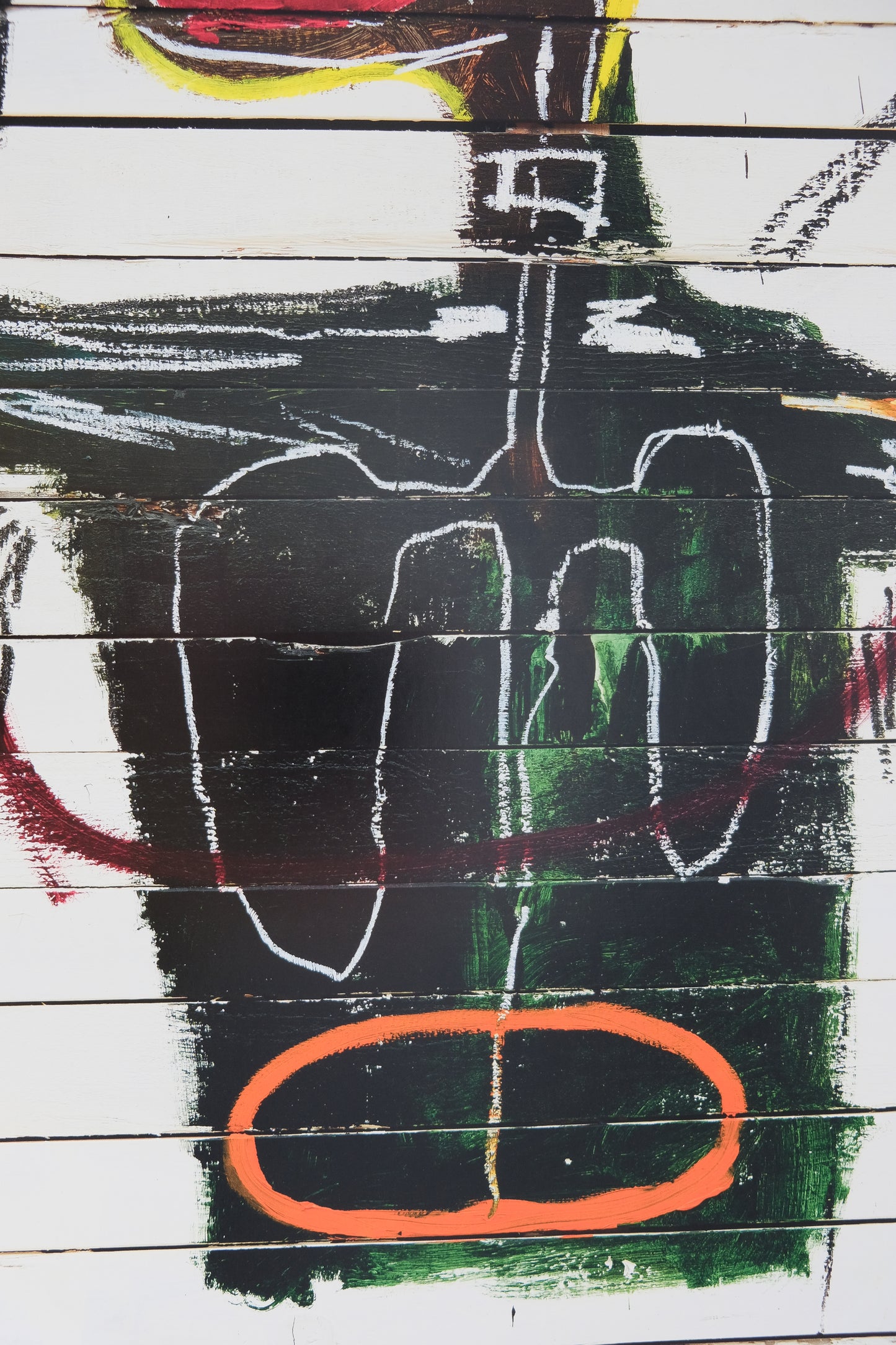 Jean Michel BASQUIAT : Flexible - Affiche originale en couleurs