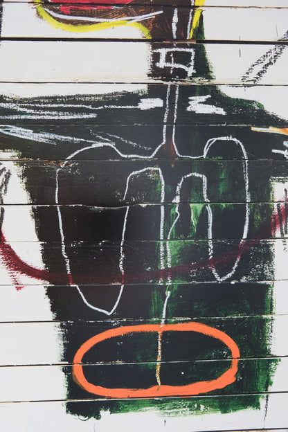 Jean Michel BASQUIAT : Flexible - Affiche originale en couleurs