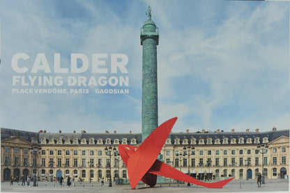 Alexander CALDER : Flying Dragon - Affiche originale en couleurs