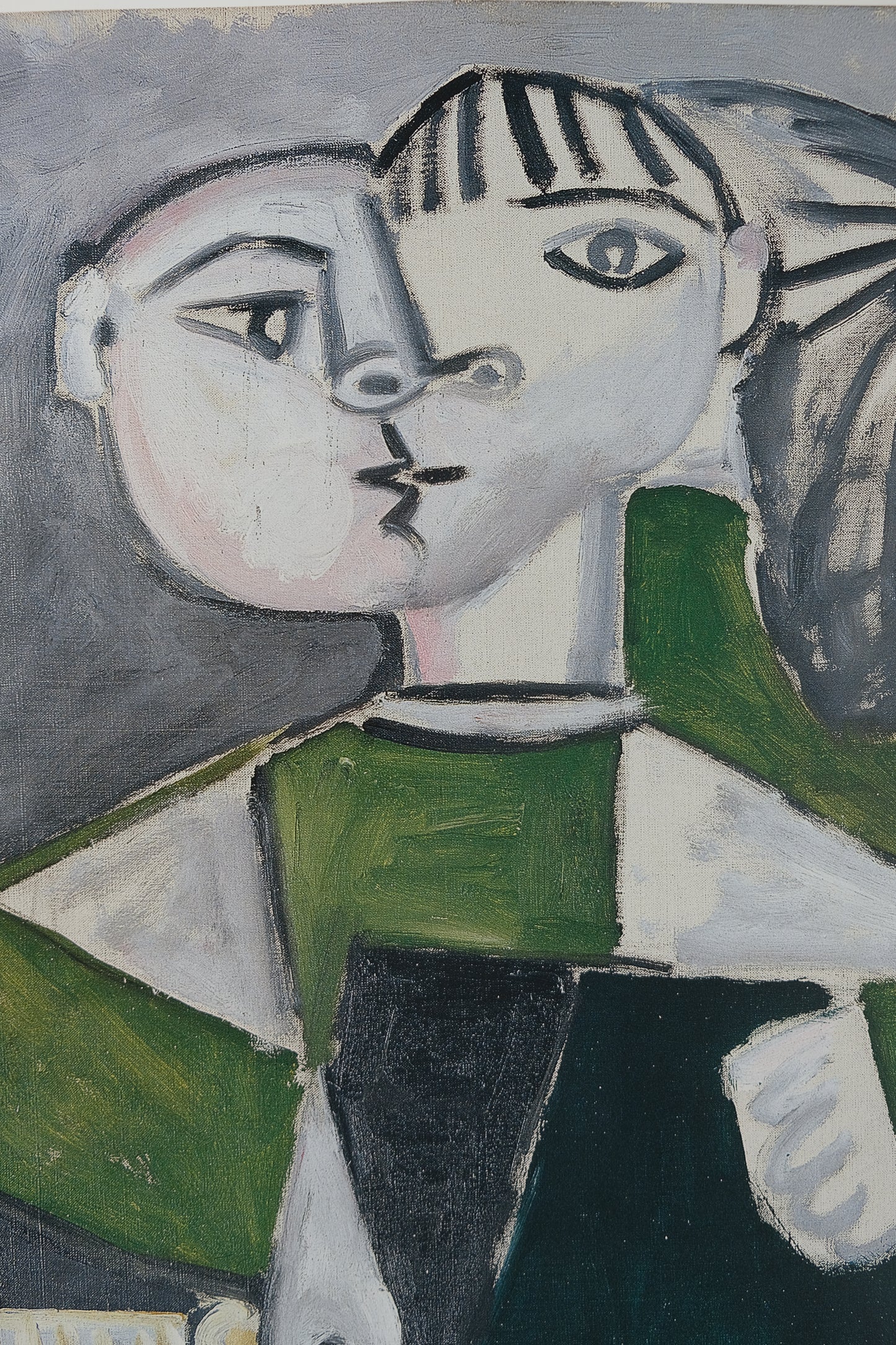Pablo PICASSO : Paloma debout - Affiche originale en couleurs