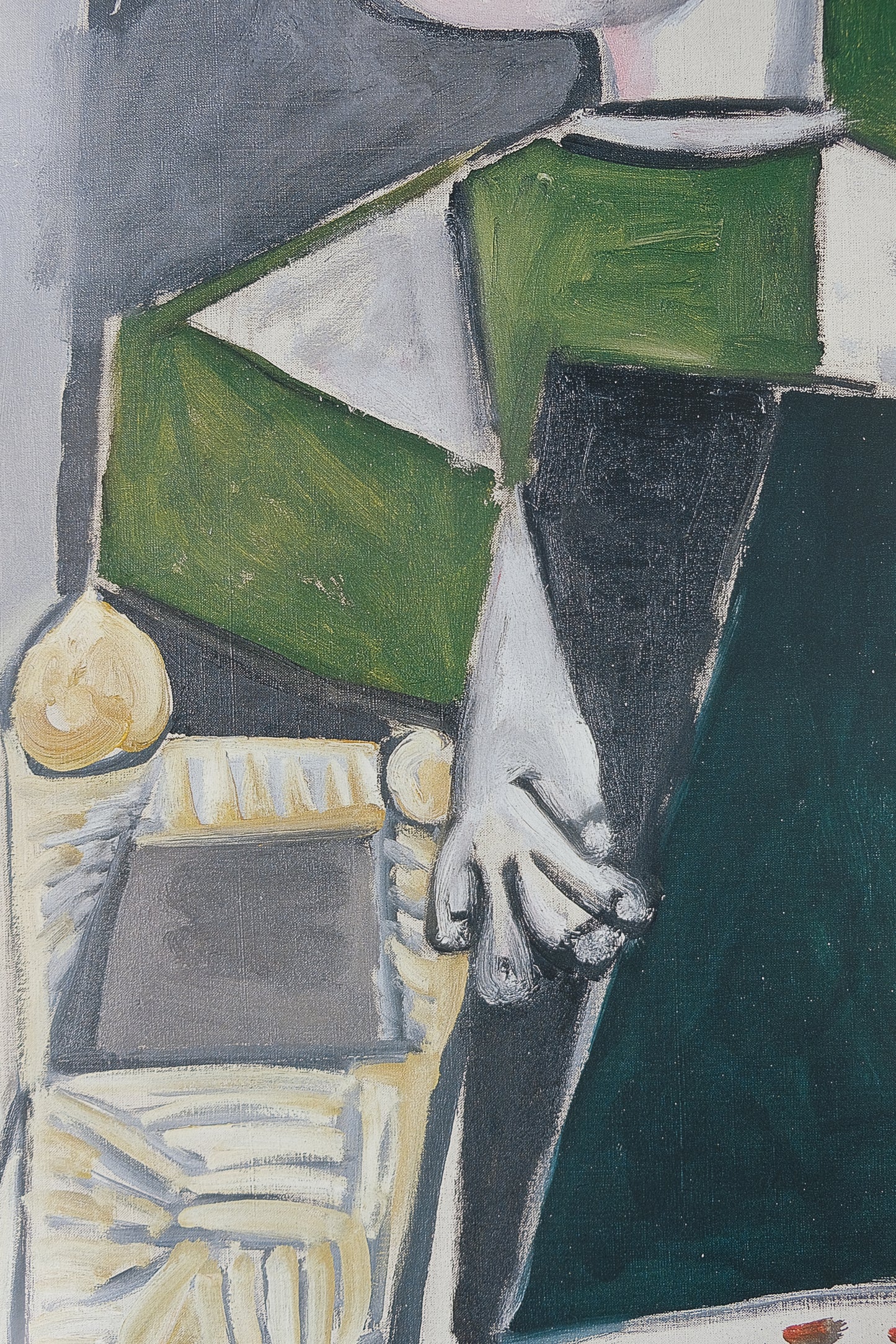 Pablo PICASSO : Paloma debout - Affiche originale en couleurs