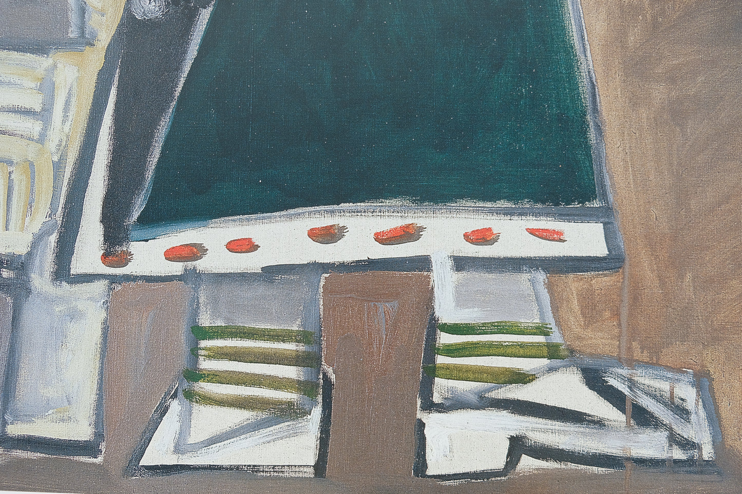 Pablo PICASSO : Paloma debout - Affiche originale en couleurs