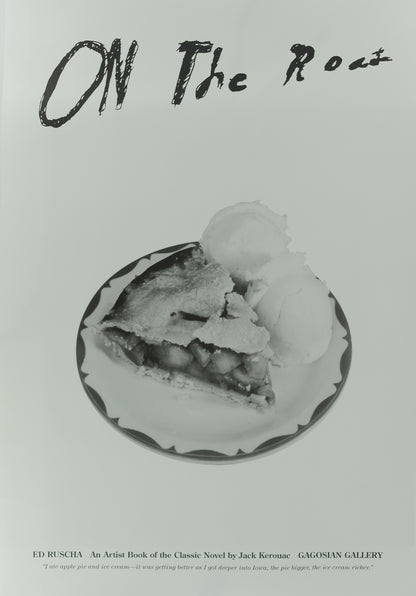 Ed RUSCHA : Apple pie - Affiche originale