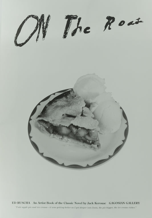 Ed RUSCHA : Apple pie - Affiche originale