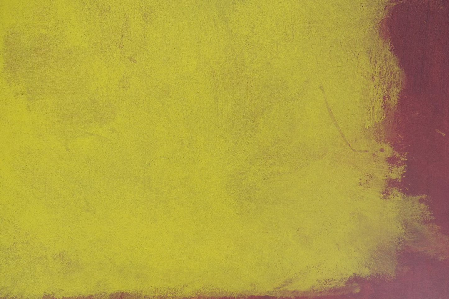 Mark ROTHKO : Composition rouge et jaune - Affiche originale en couleurs