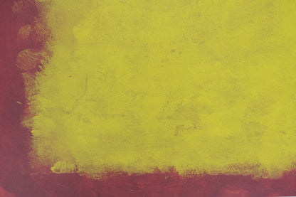 Mark ROTHKO : Composition rouge et jaune - Affiche originale en couleurs