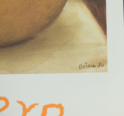 Fernando BOTERO : La poire - Affiche originale signée