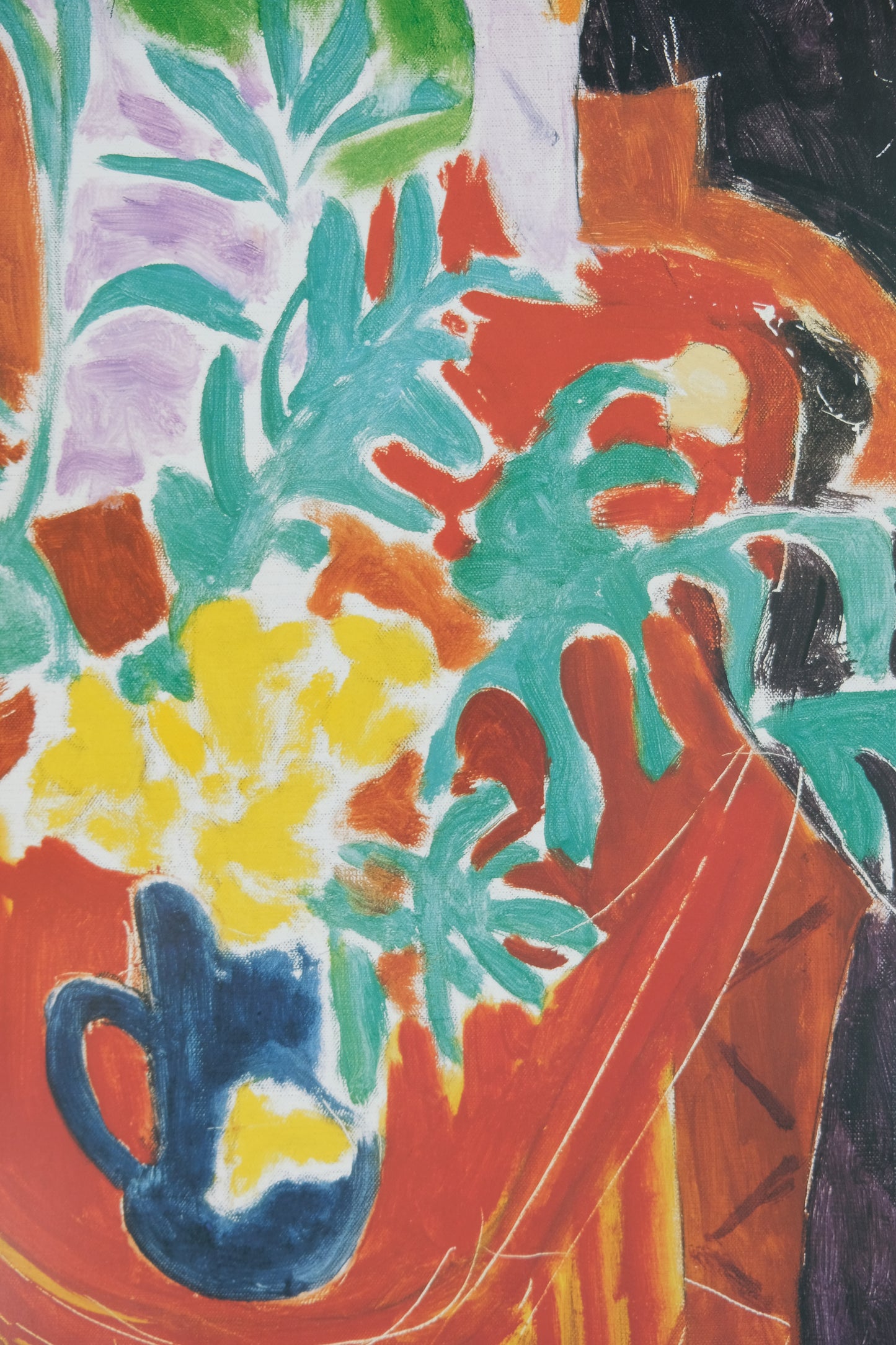 Henri MATISSE : Deux femmes dans un intérieur - Affiche originale signée