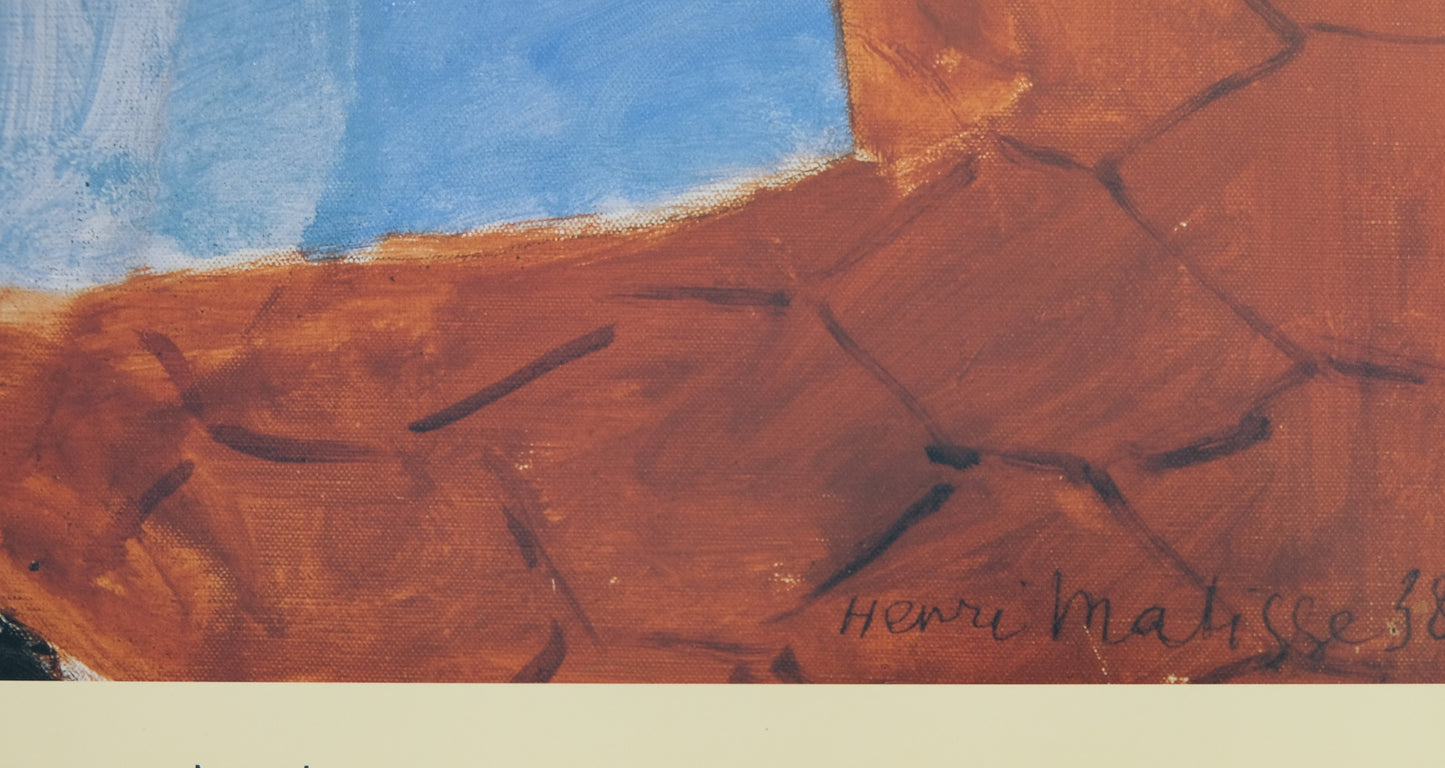 Henri MATISSE : Deux femmes dans un intérieur - Affiche originale signée