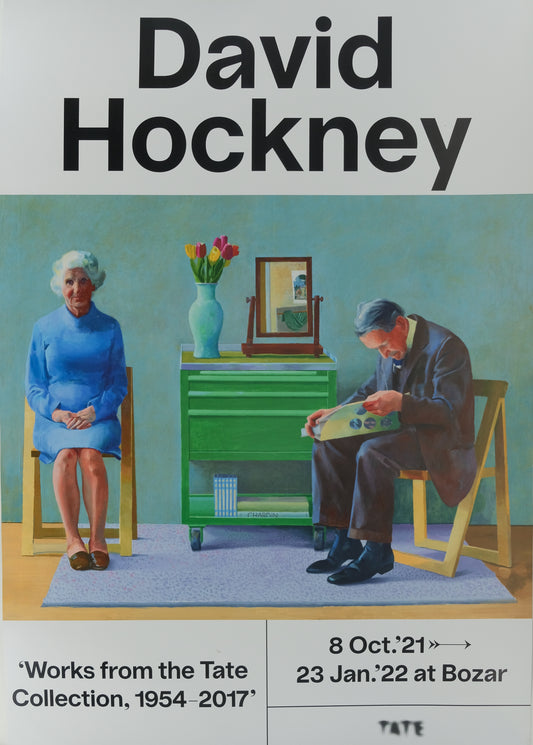 David HOCKNEY : Bozar 2021 - Affiche originale en couleurs