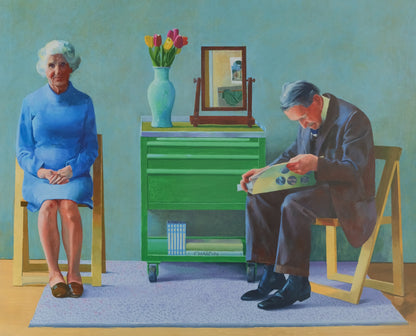 David HOCKNEY : Bozar 2021 - Affiche originale en couleurs