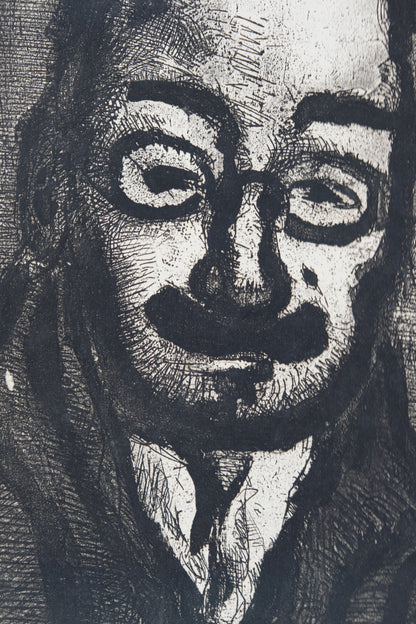 Georges ROUAULT : Le directeur de théâtre- Gravure originale signée