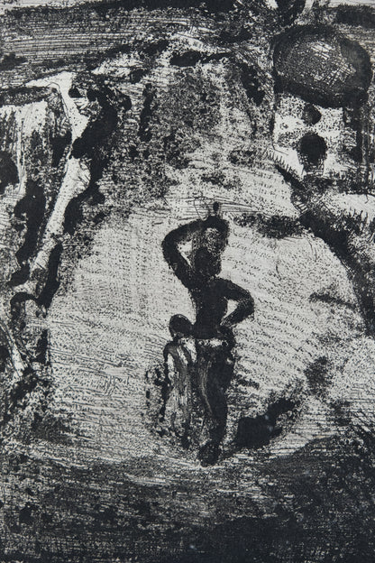Georges ROUAULT : La cueillette de fruits - Gravure originale signée