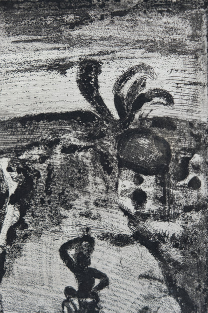 Georges ROUAULT : La cueillette de fruits - Gravure originale signée