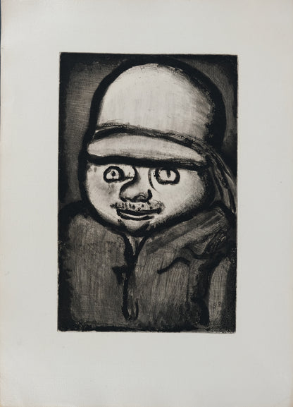 Georges ROUAULT : Fléau Colon - Gravure originale signée