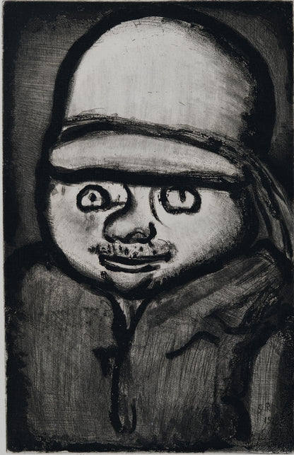Georges ROUAULT : Fléau Colon - Gravure originale signée