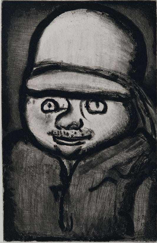 Georges ROUAULT : Fléau Colon - Gravure originale signée