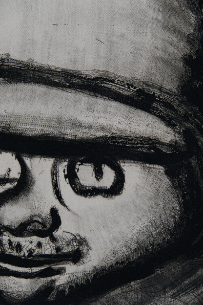 Georges ROUAULT : Fléau Colon - Gravure originale signée
