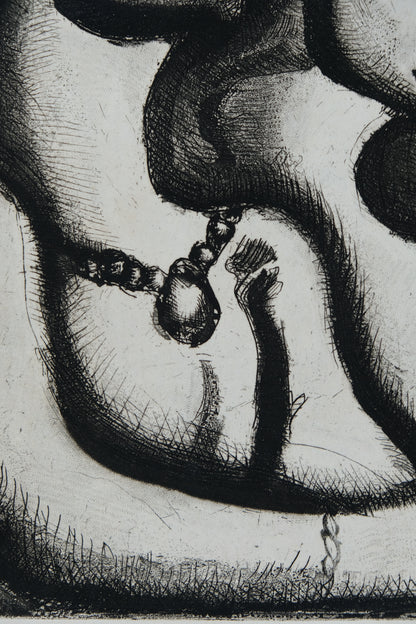 Georges ROUAULT : Les deux matrones - Gravure originale