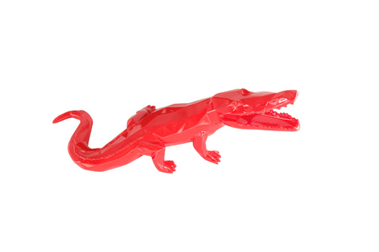 Richard ORLINSKI : Croco Spirit (Red Edition) - Sculpture originale