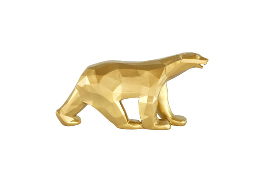 Richard ORLINSKI : Ours Pompon (Gold Edition) - Sculpture originale