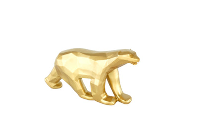Richard ORLINSKI : Ours Pompon (Gold Edition) - Sculpture originale