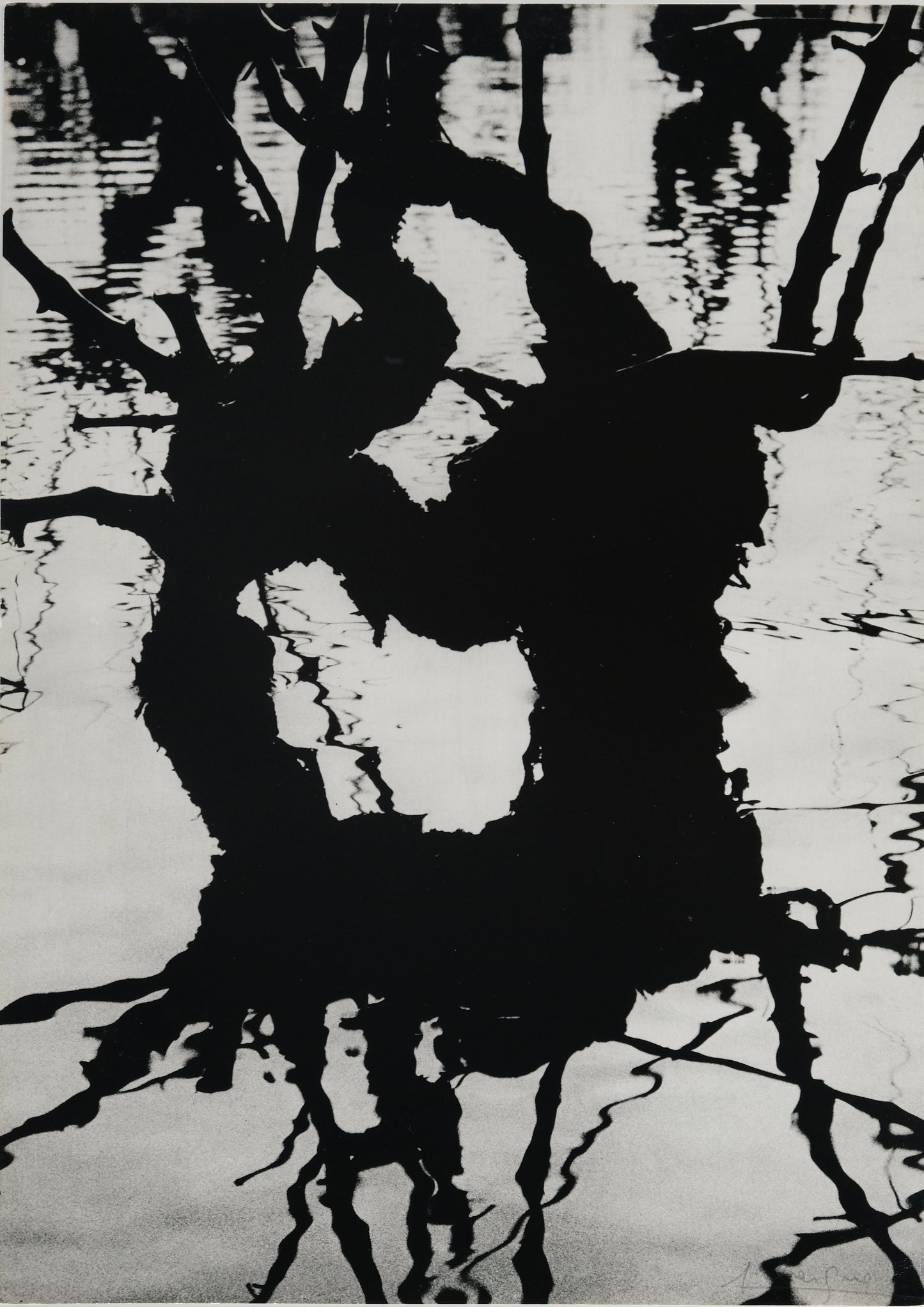Lucien CLERGUE : Fourgues - Héliogravure originale signée