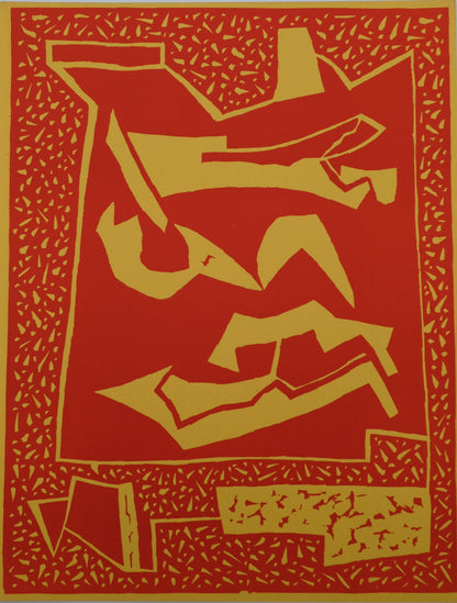 Alberto MAGNELLI : Trois nus - Gravure originale